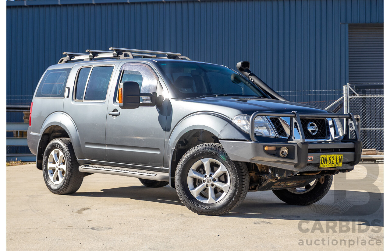11/2010 Nissan Pathfinder ST-L (4x4) R51 SERIES 4 4d Wagon Grey Turbo Diesel 2.5L - 7 seats