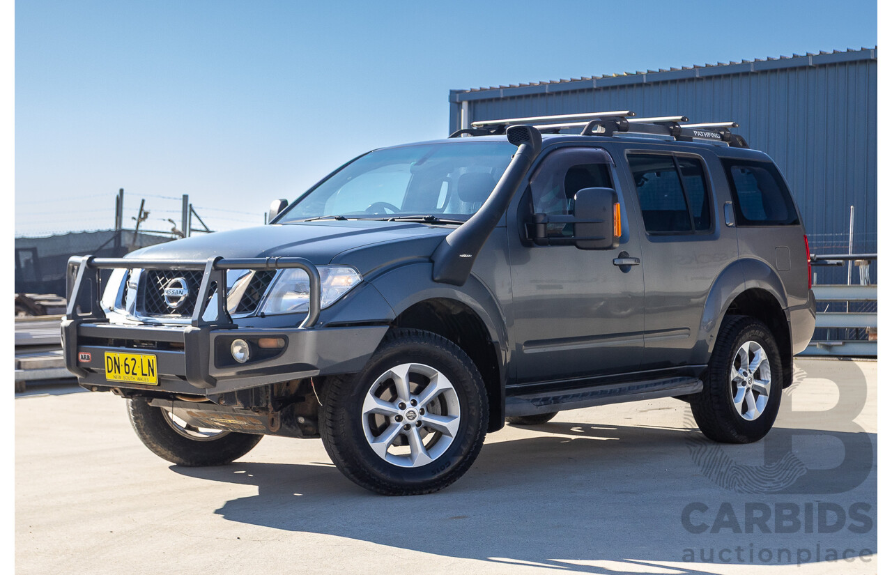11/2010 Nissan Pathfinder ST-L (4x4) R51 SERIES 4 4d Wagon Grey Turbo Diesel 2.5L - 7 seats