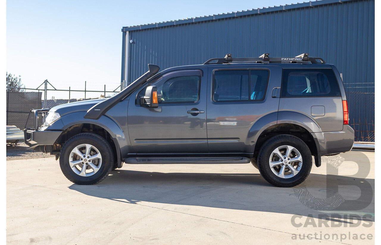 11/2010 Nissan Pathfinder ST-L (4x4) R51 SERIES 4 4d Wagon Grey Turbo Diesel 2.5L - 7 seats