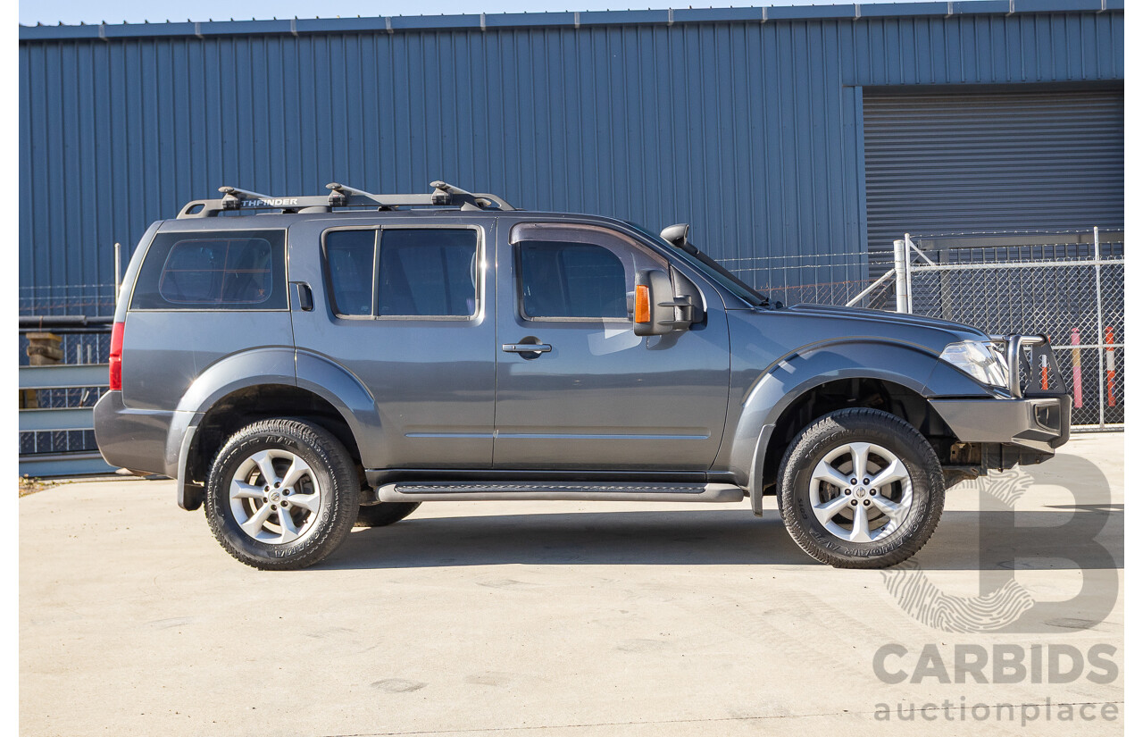 11/2010 Nissan Pathfinder ST-L (4x4) R51 SERIES 4 4d Wagon Grey Turbo Diesel 2.5L - 7 seats