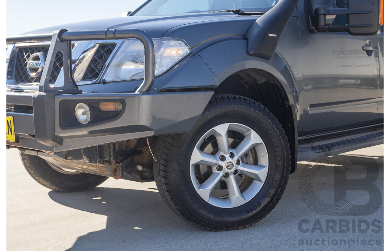 11/2010 Nissan Pathfinder ST-L (4x4) R51 SERIES 4 4d Wagon Grey Turbo Diesel 2.5L - 7 seats