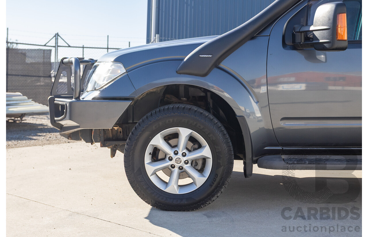 11/2010 Nissan Pathfinder ST-L (4x4) R51 SERIES 4 4d Wagon Grey Turbo Diesel 2.5L - 7 seats