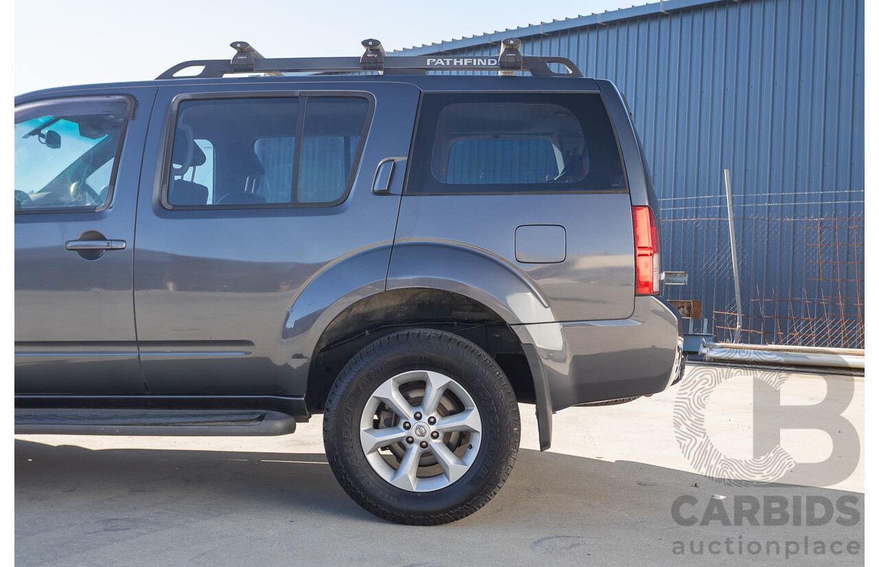 11/2010 Nissan Pathfinder ST-L (4x4) R51 SERIES 4 4d Wagon Grey Turbo Diesel 2.5L - 7 seats