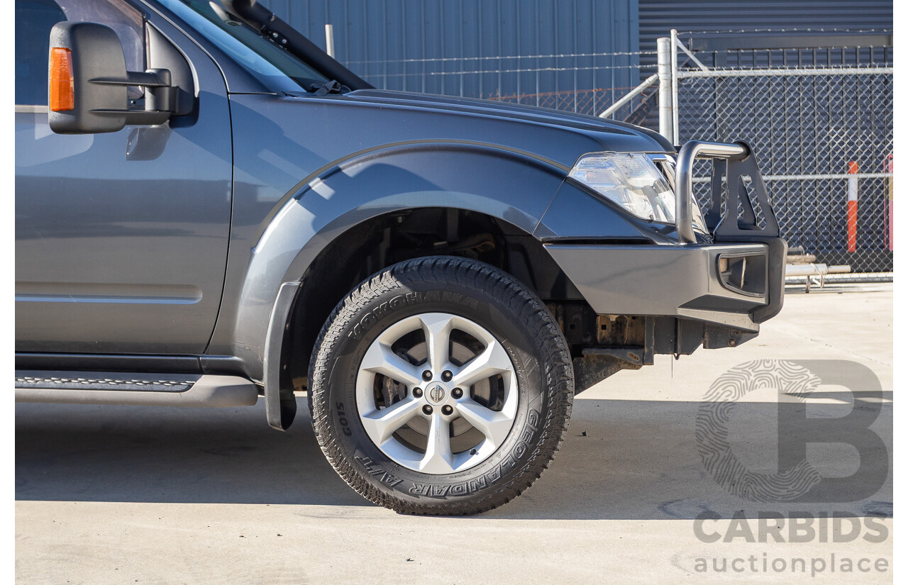 11/2010 Nissan Pathfinder ST-L (4x4) R51 SERIES 4 4d Wagon Grey Turbo Diesel 2.5L - 7 seats