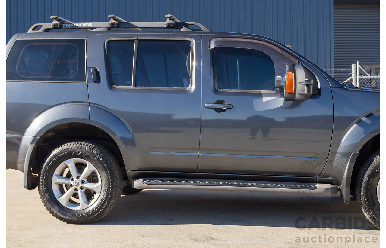 11/2010 Nissan Pathfinder ST-L (4x4) R51 SERIES 4 4d Wagon Grey Turbo Diesel 2.5L - 7 seats