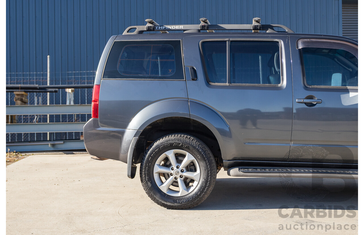 11/2010 Nissan Pathfinder ST-L (4x4) R51 SERIES 4 4d Wagon Grey Turbo Diesel 2.5L - 7 seats