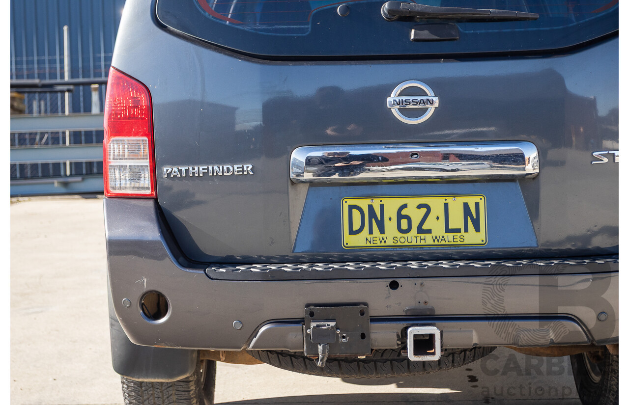 11/2010 Nissan Pathfinder ST-L (4x4) R51 SERIES 4 4d Wagon Grey Turbo Diesel 2.5L - 7 seats