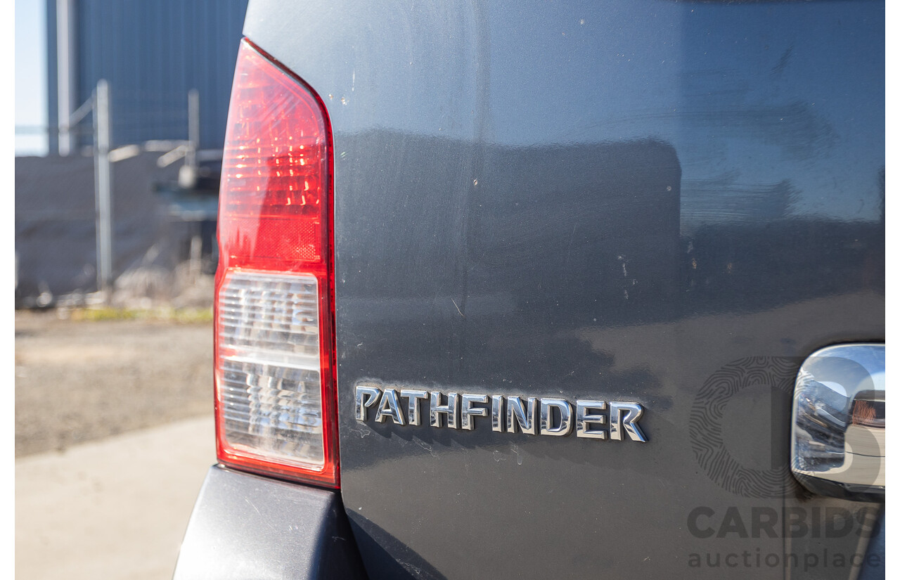 11/2010 Nissan Pathfinder ST-L (4x4) R51 SERIES 4 4d Wagon Grey Turbo Diesel 2.5L - 7 seats