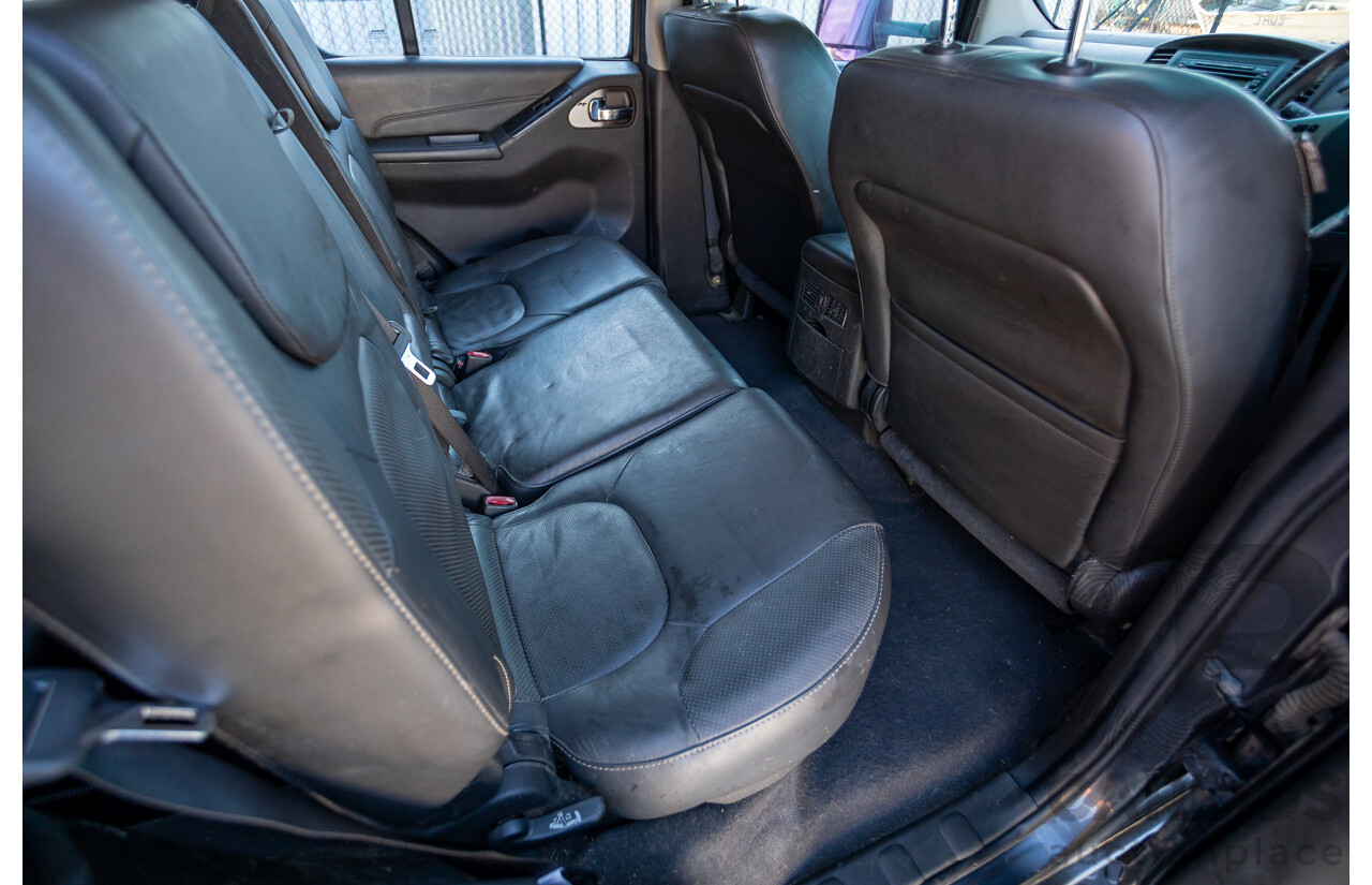 11/2010 Nissan Pathfinder ST-L (4x4) R51 SERIES 4 4d Wagon Grey Turbo Diesel 2.5L - 7 seats