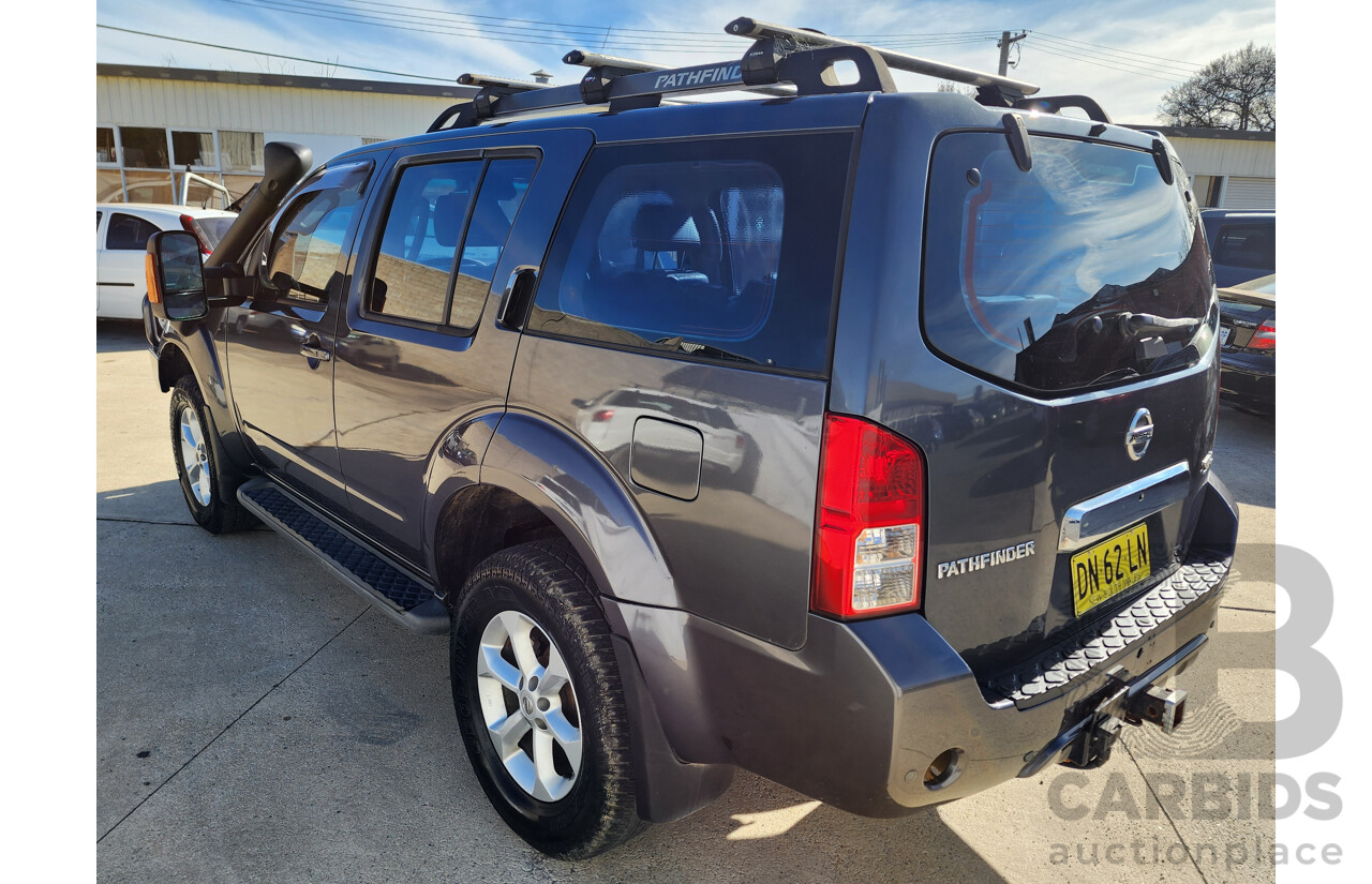 11/2010 Nissan Pathfinder ST-L (4x4) R51 SERIES 4 4d Wagon Grey 2.5L