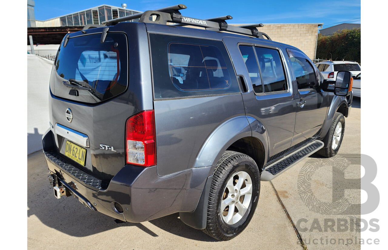11/2010 Nissan Pathfinder ST-L (4x4) R51 SERIES 4 4d Wagon Grey 2.5L