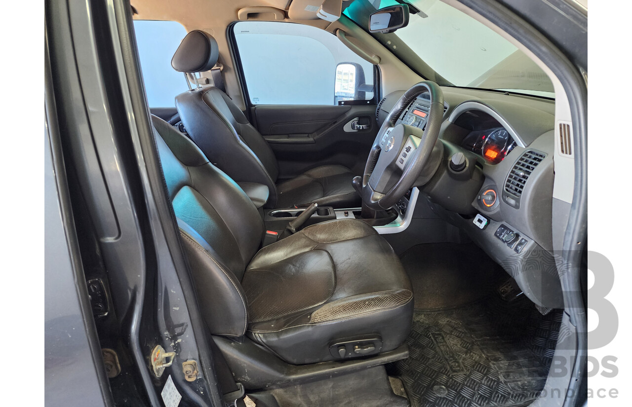 11/2010 Nissan Pathfinder ST-L (4x4) R51 SERIES 4 4d Wagon Grey 2.5L