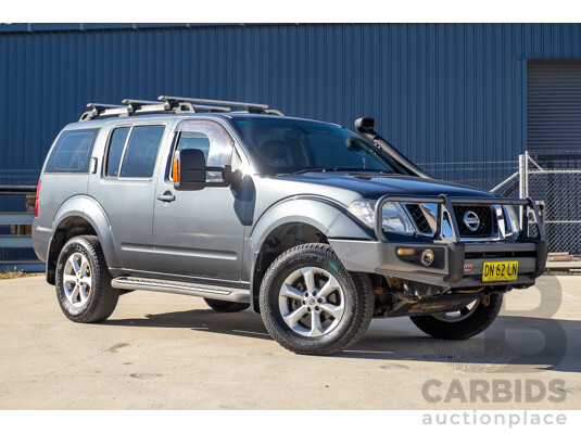 11/2010 Nissan Pathfinder ST-L (4x4) R51 SERIES 4 4d Wagon Grey Turbo Diesel 2.5L - 7 seats
