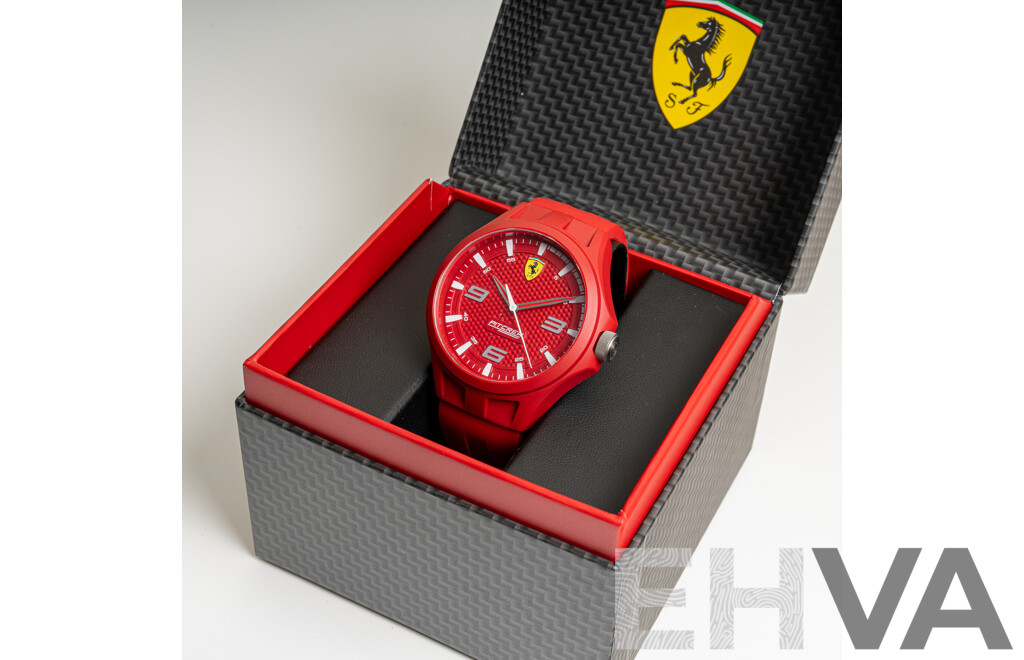 Scuderia Ferrari 44mm Red Watch, Model 830677