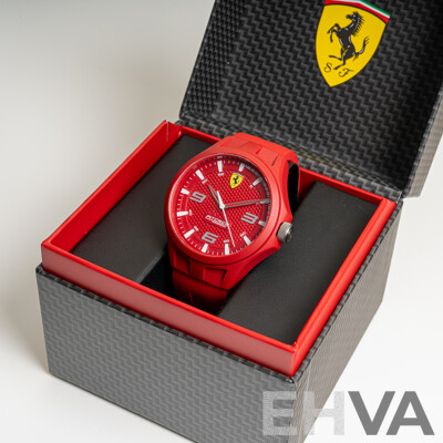 Scuderia Ferrari 44mm Red Watch, Model 830677