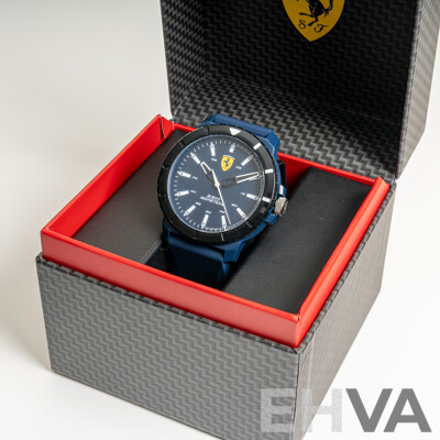 Scuderia Ferrari 44mm Forza Evo Blue Watch, Model 830904