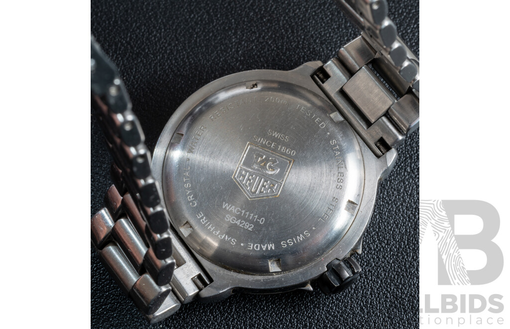 TAG Heuer 38mm Formula 1 Solargraph Watch, Model WBY1111.BA0042