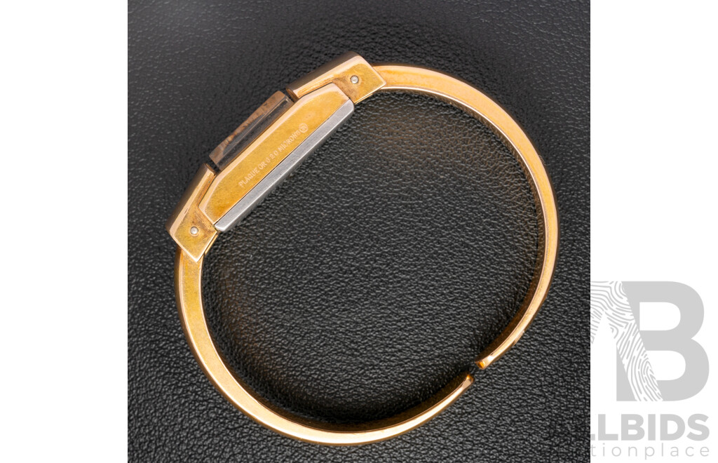 Vintage Consul Ladies Cuff Style Watch, Swiss Made, with Original Serial No. Slip Dated 1956
