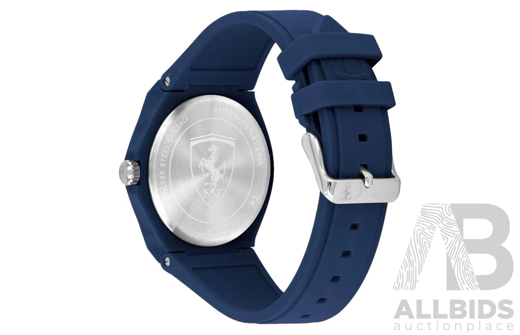 Scuderia Ferrari 44mm Blue Aspire Watch, Model 830788