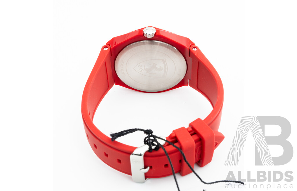 Scuderia Ferrari 44mm Red Aspire Watch, Model 830786