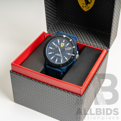 Scuderia Ferrari 44mm Forza Evo Blue Watch, Model 830904