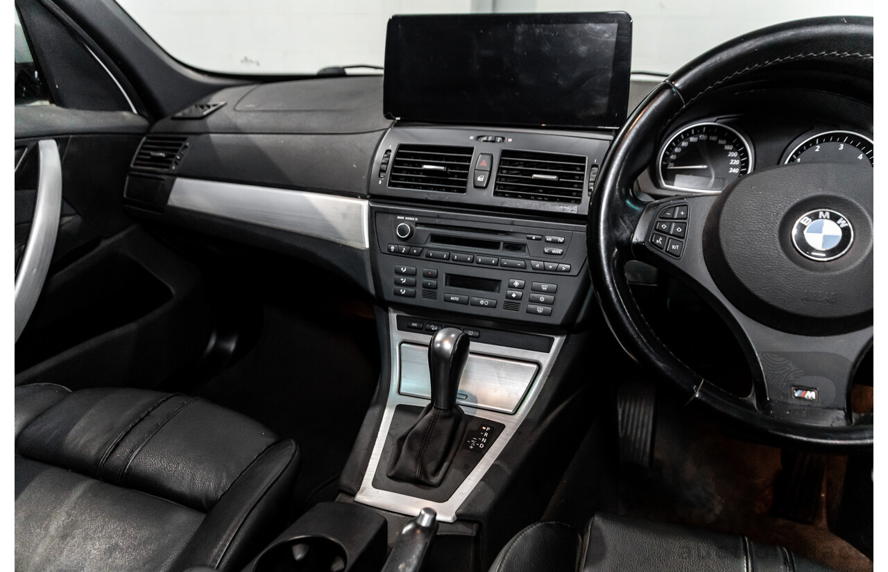 10/2009 BMW X3 Xdrive 20d M Sport Lifestyle (AWD) E83 MY10 4d Wagon Alpine White Turbo Diesel 2.0L