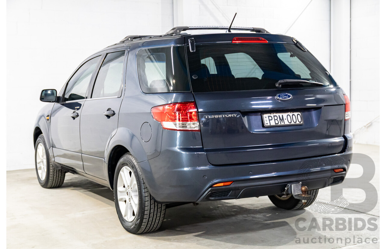 4/2012 Ford Territory TX (RWD) SZ 4d Wagon Vanish Grey Metallic 4.0L - 7 Seater