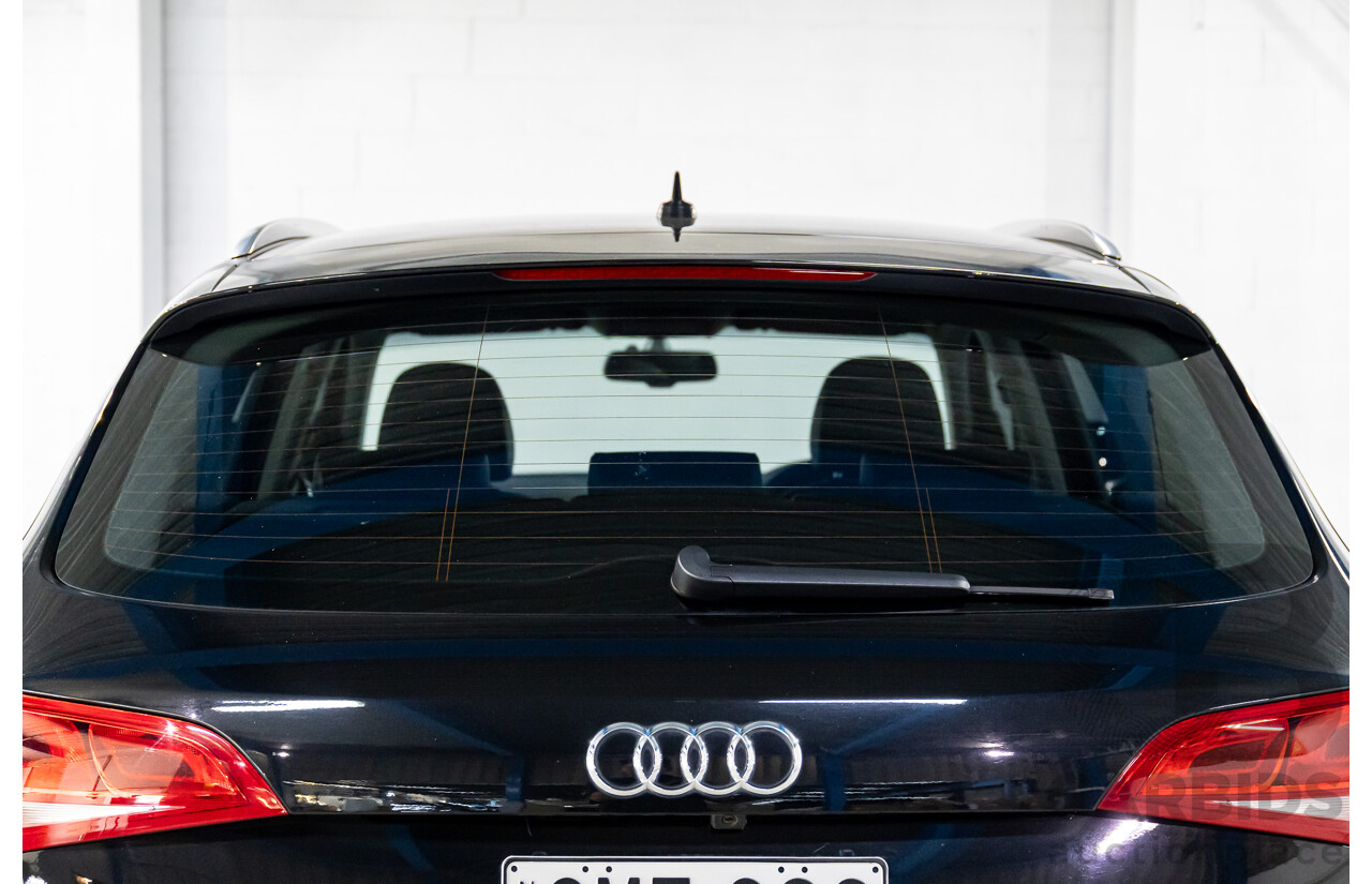 3/2013 Audi Q5 2.0 TFSI Quattro 8R MY13 4d Wagon Black 2.0L