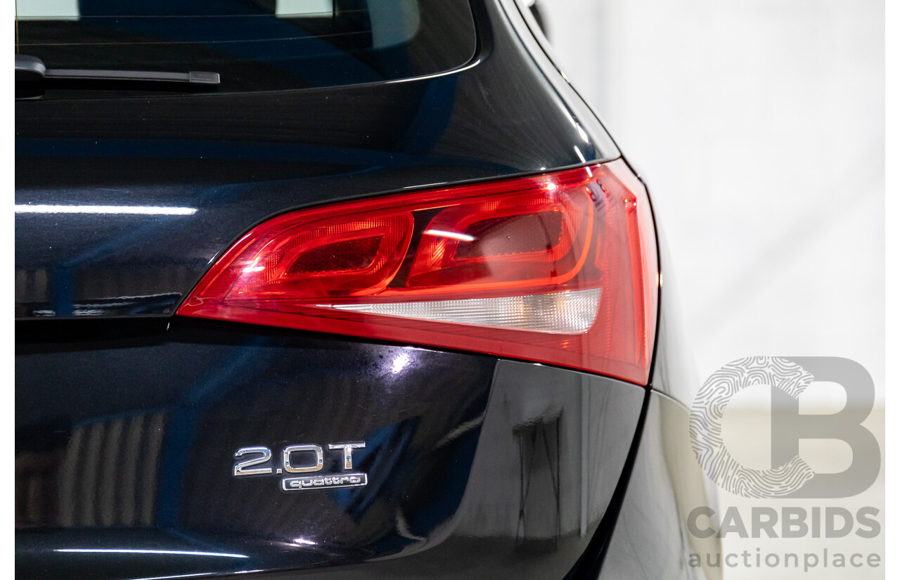3/2013 Audi Q5 2.0 TFSI Quattro 8R MY13 4d Wagon Black 2.0L