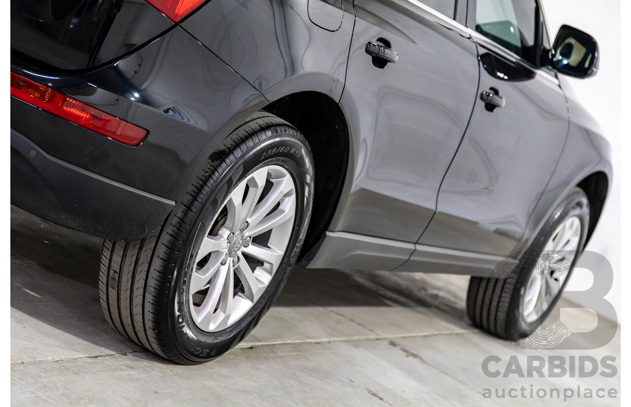 3/2013 Audi Q5 2.0 TFSI Quattro 8R MY13 4d Wagon Black 2.0L