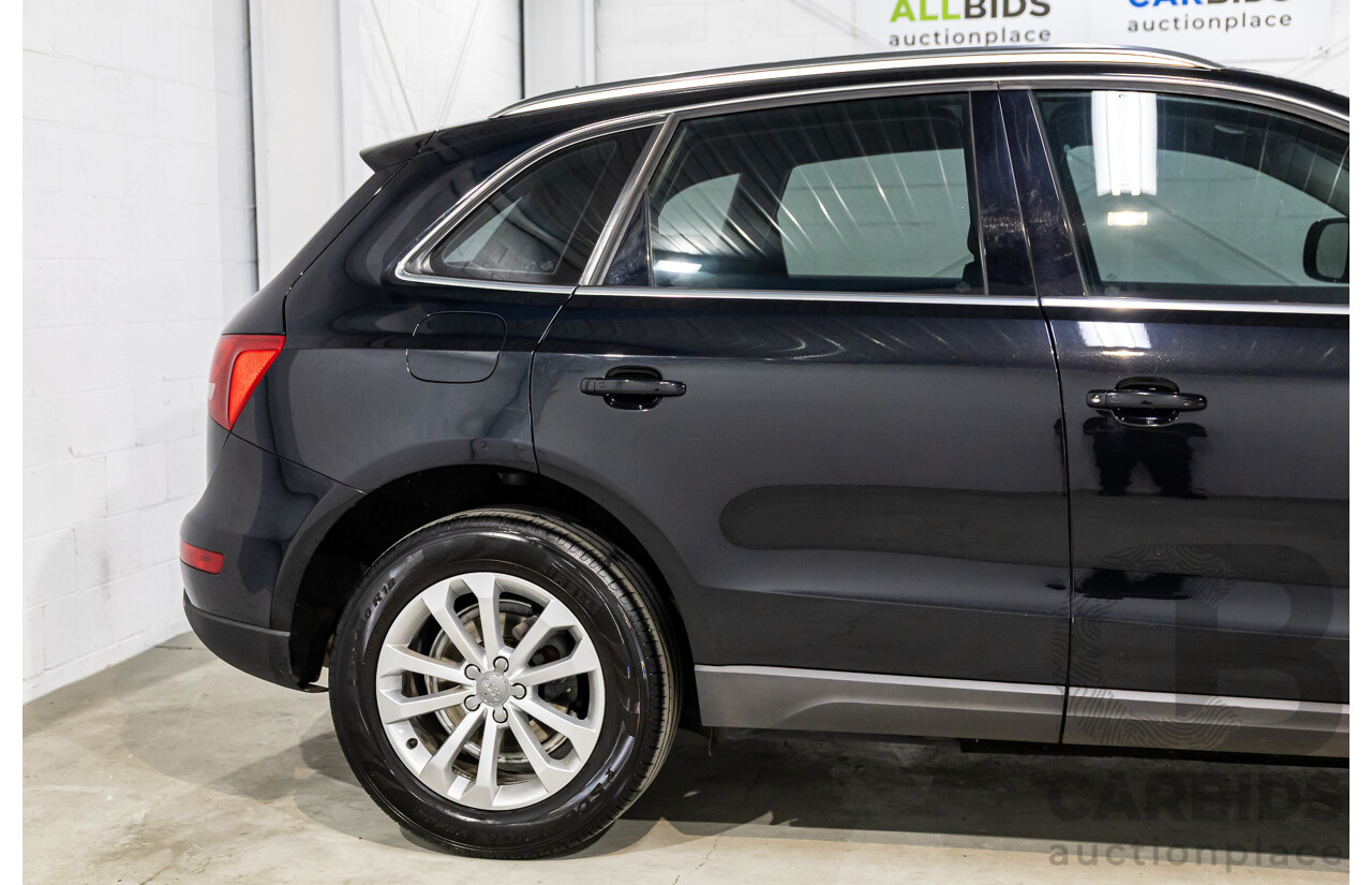 3/2013 Audi Q5 2.0 TFSI Quattro 8R MY13 4d Wagon Black 2.0L