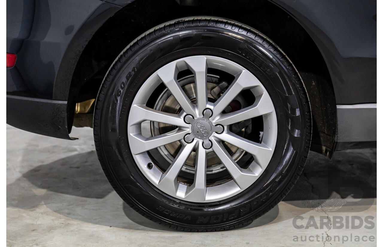 3/2013 Audi Q5 2.0 TFSI Quattro 8R MY13 4d Wagon Black 2.0L