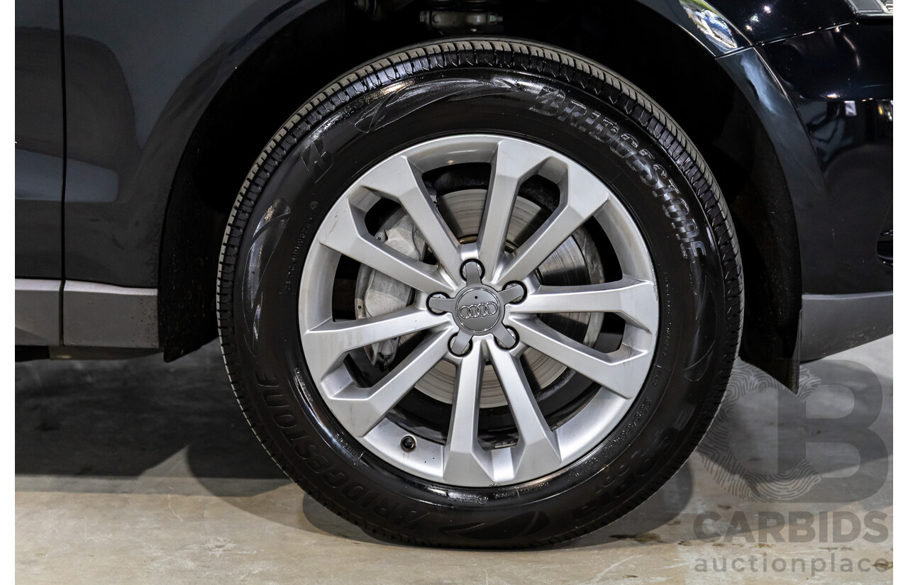 3/2013 Audi Q5 2.0 TFSI Quattro 8R MY13 4d Wagon Black 2.0L
