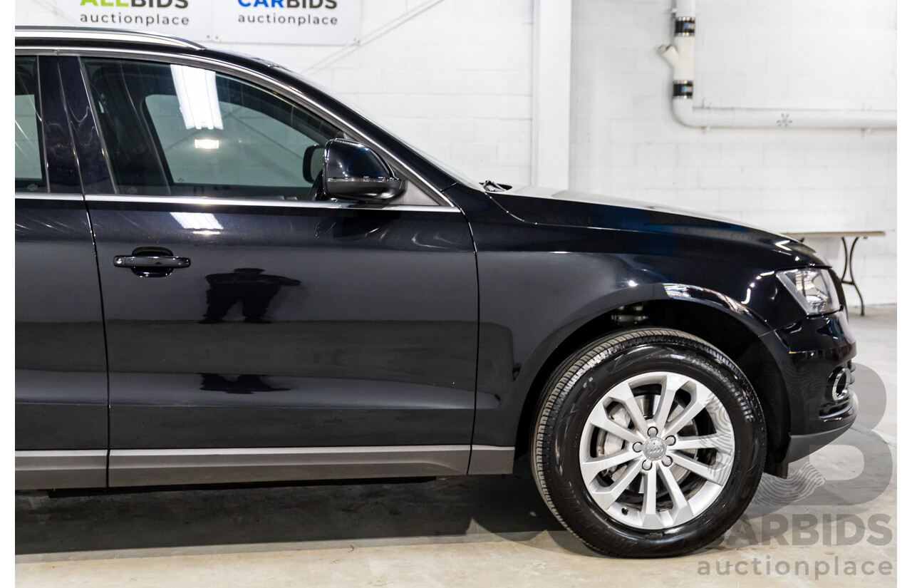 3/2013 Audi Q5 2.0 TFSI Quattro 8R MY13 4d Wagon Black 2.0L