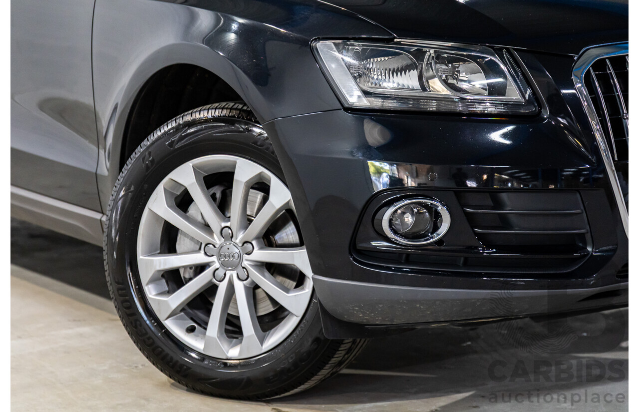 3/2013 Audi Q5 2.0 TFSI Quattro 8R MY13 4d Wagon Black 2.0L