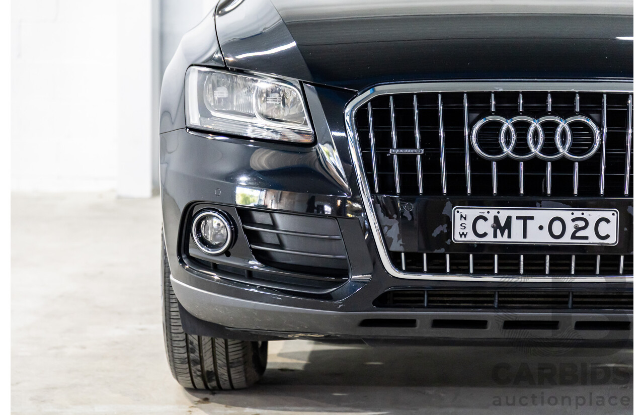 3/2013 Audi Q5 2.0 TFSI Quattro 8R MY13 4d Wagon Black 2.0L