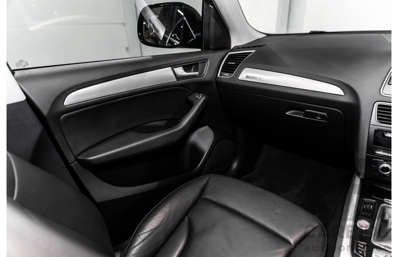3/2013 Audi Q5 2.0 TFSI Quattro 8R MY13 4d Wagon Black 2.0L