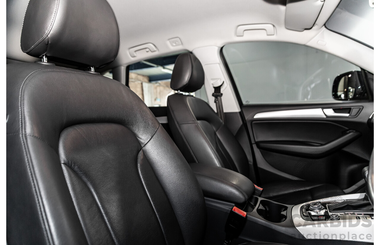 3/2013 Audi Q5 2.0 TFSI Quattro 8R MY13 4d Wagon Black 2.0L