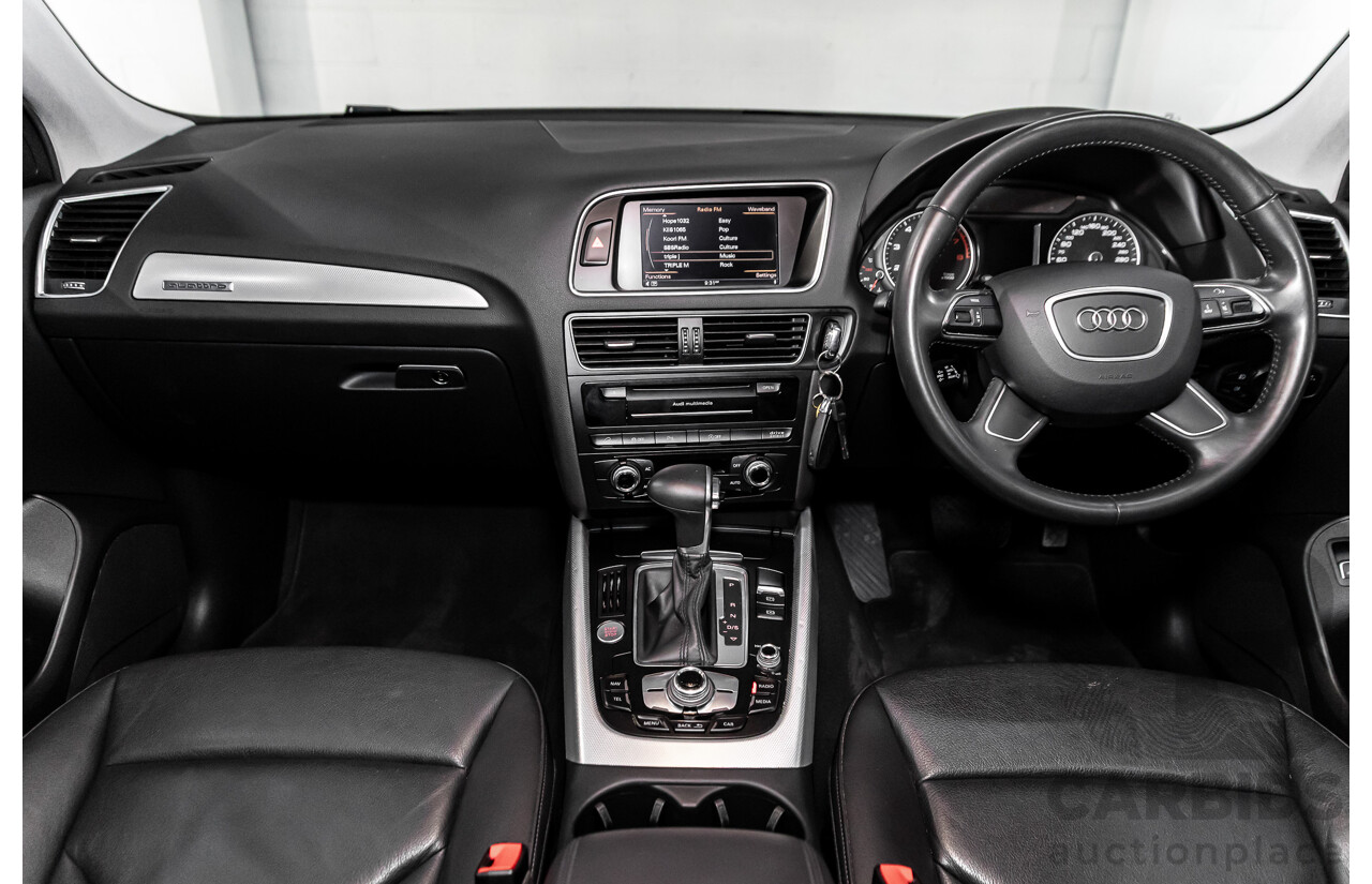 3/2013 Audi Q5 2.0 TFSI Quattro 8R MY13 4d Wagon Black 2.0L