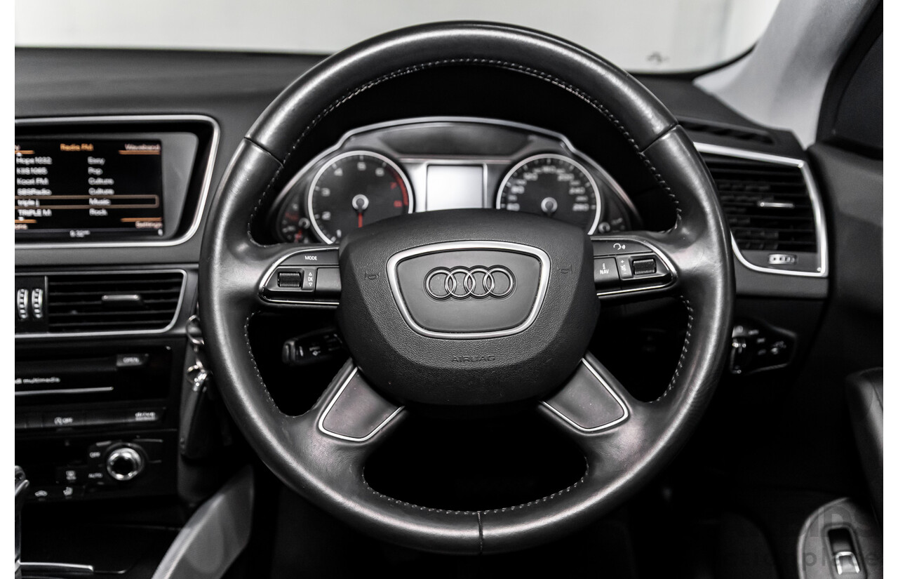 3/2013 Audi Q5 2.0 TFSI Quattro 8R MY13 4d Wagon Black 2.0L
