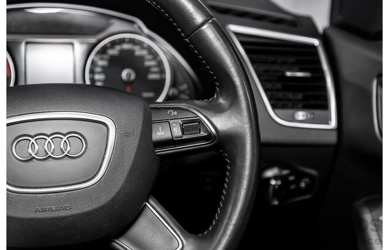 3/2013 Audi Q5 2.0 TFSI Quattro 8R MY13 4d Wagon Black 2.0L
