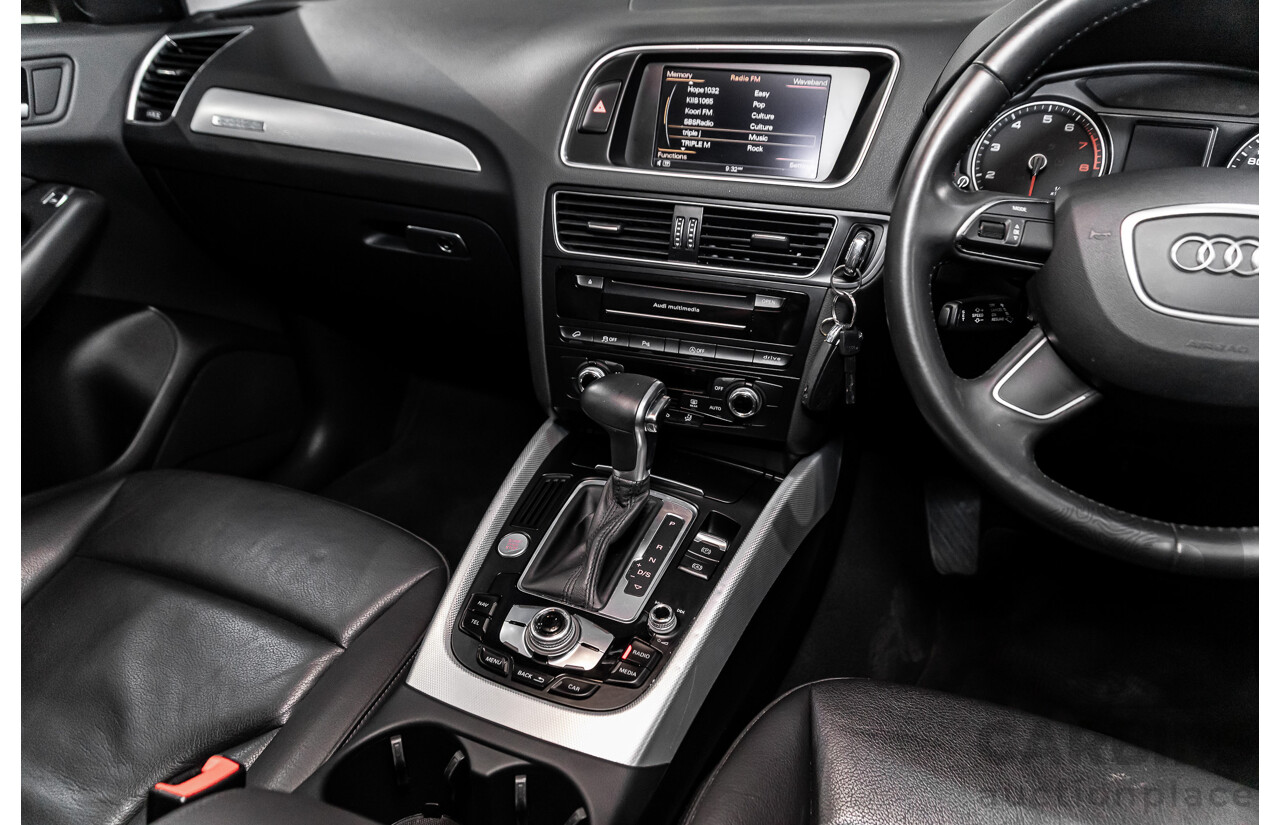 3/2013 Audi Q5 2.0 TFSI Quattro 8R MY13 4d Wagon Black 2.0L