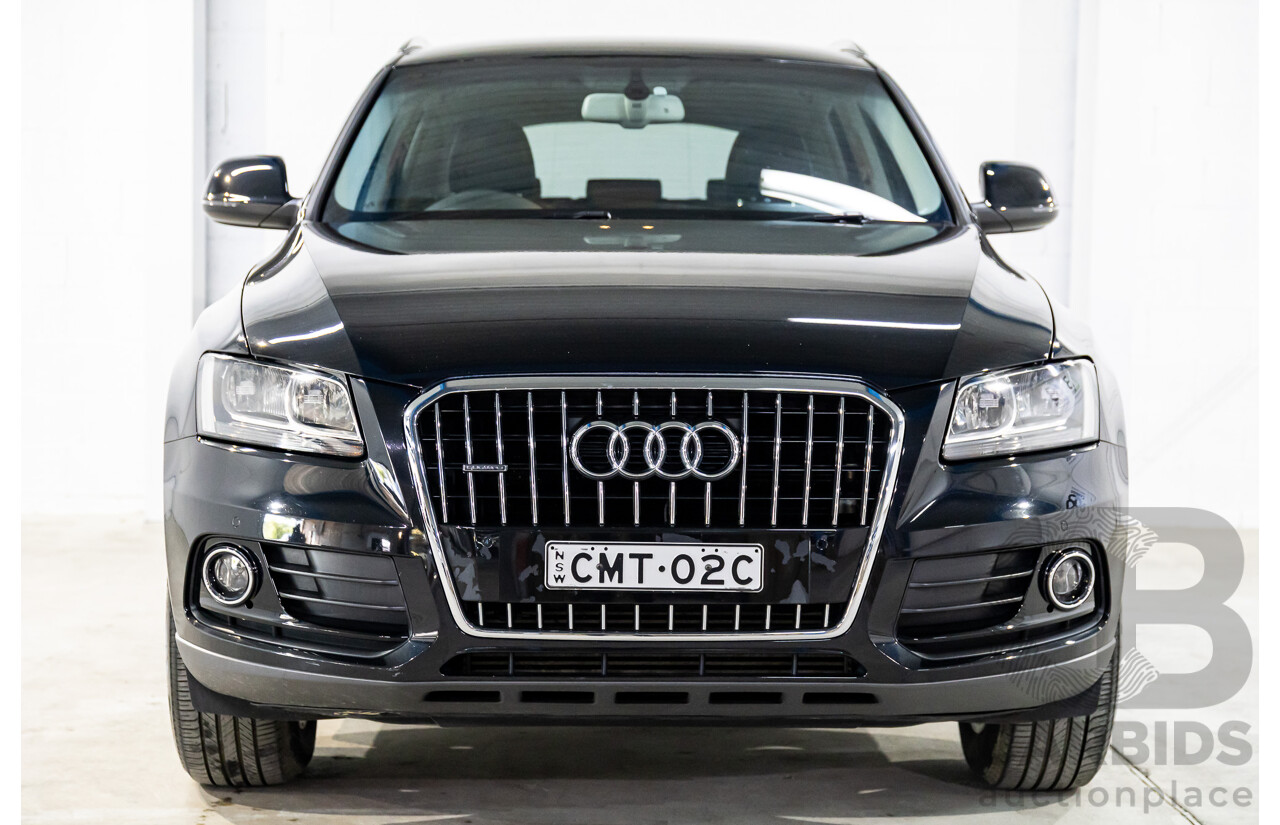 3/2013 Audi Q5 2.0 TFSI Quattro 8R MY13 4d Wagon Black 2.0L