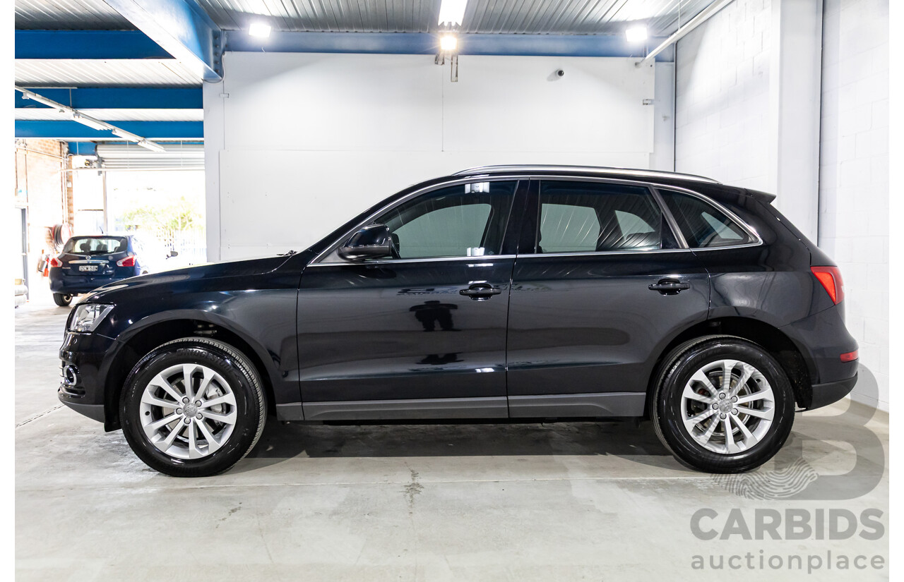3/2013 Audi Q5 2.0 TFSI Quattro 8R MY13 4d Wagon Black 2.0L