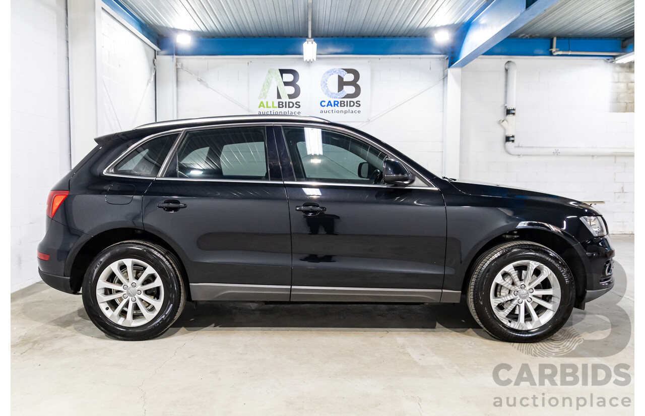 3/2013 Audi Q5 2.0 TFSI Quattro 8R MY13 4d Wagon Black 2.0L