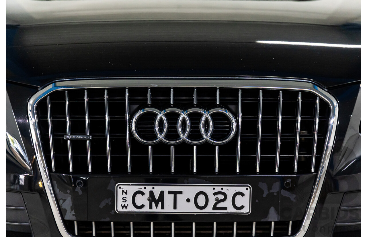 3/2013 Audi Q5 2.0 TFSI Quattro 8R MY13 4d Wagon Black 2.0L