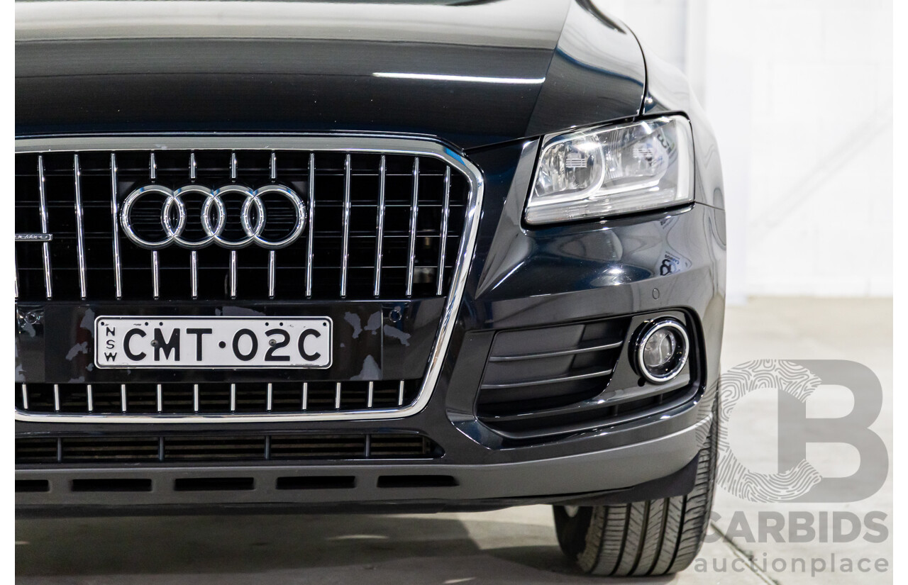 3/2013 Audi Q5 2.0 TFSI Quattro 8R MY13 4d Wagon Black 2.0L