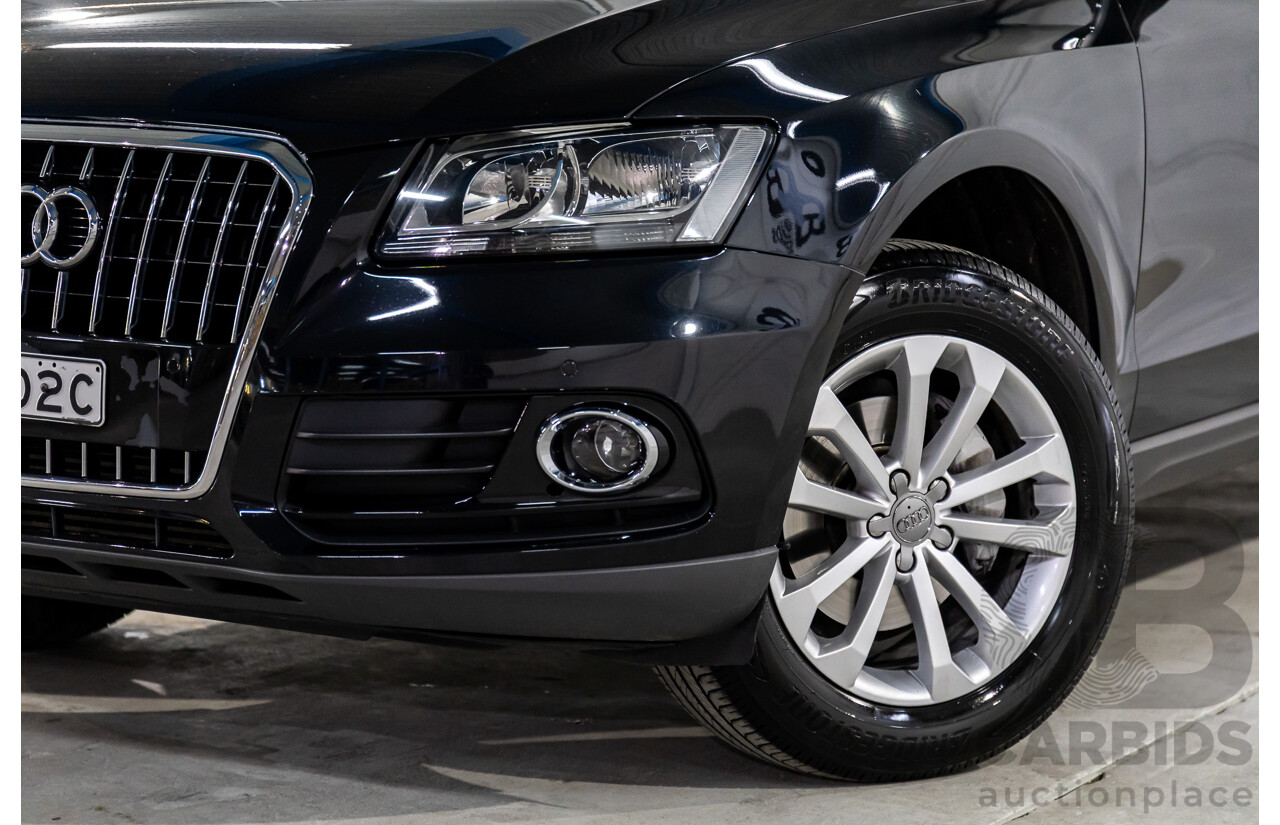 3/2013 Audi Q5 2.0 TFSI Quattro 8R MY13 4d Wagon Black 2.0L
