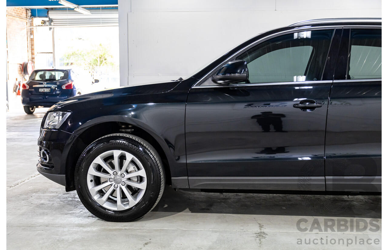 3/2013 Audi Q5 2.0 TFSI Quattro 8R MY13 4d Wagon Black 2.0L