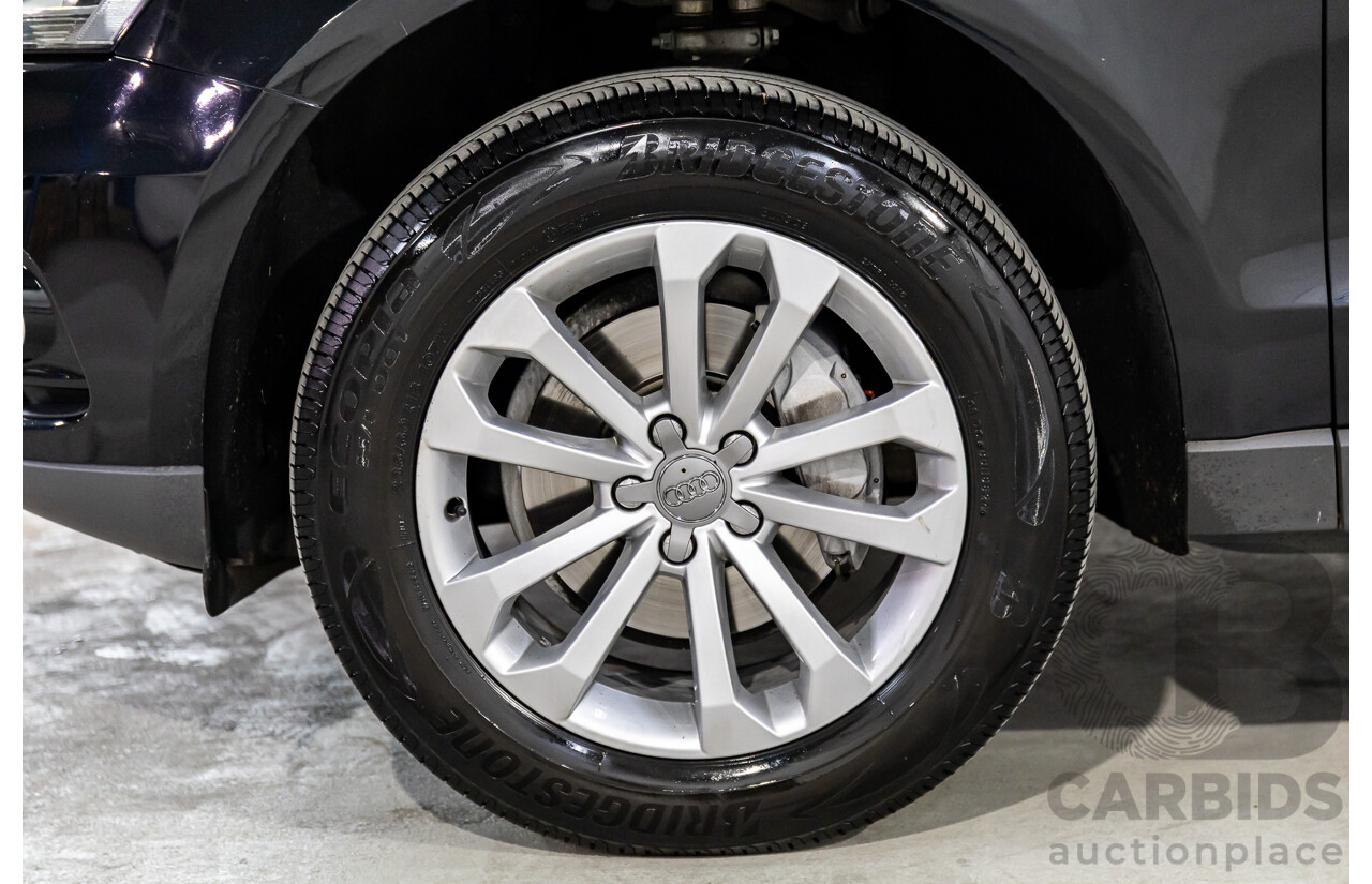 3/2013 Audi Q5 2.0 TFSI Quattro 8R MY13 4d Wagon Black 2.0L